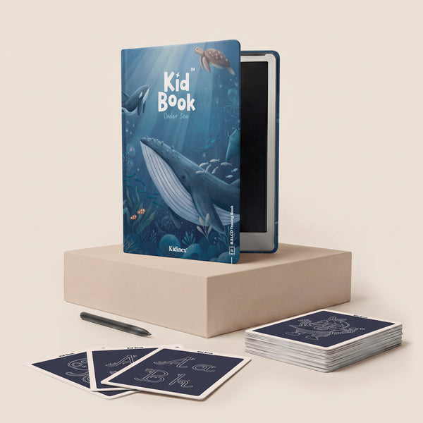 Grafiktablett mit Arbeitskarten zum Zeichnen – KidBook – Rabbit