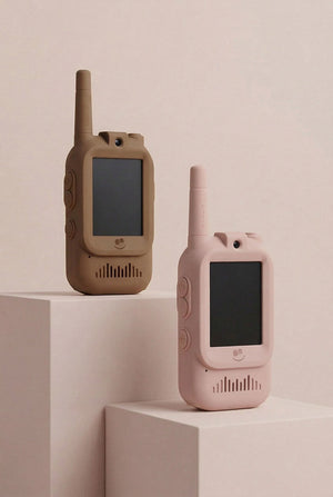 KidTooki – Video-Walkie-Talkie – Beige & Rosa
