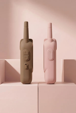KidTooki – Video-Walkie-Talkie – Beige & Rosa