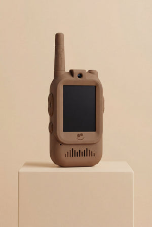 KidTooki – Video-Walkie-Talkie – Beige & Braun