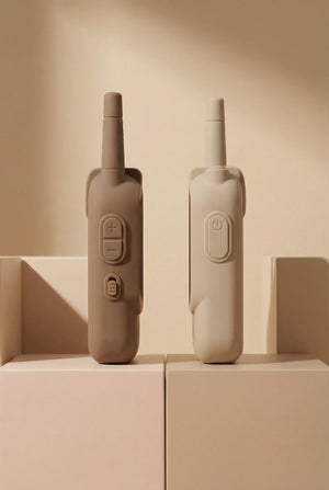 KidTooki – Video-Walkie-Talkie – Beige & Braun