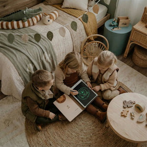 Grafiktablett mit Arbeitskarten zum Zeichnen – KidBook – Safari