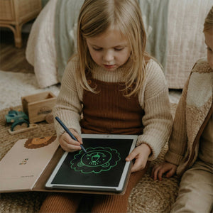 Grafiktablett mit Arbeitskarten zum Zeichnen – KidBook – Safari