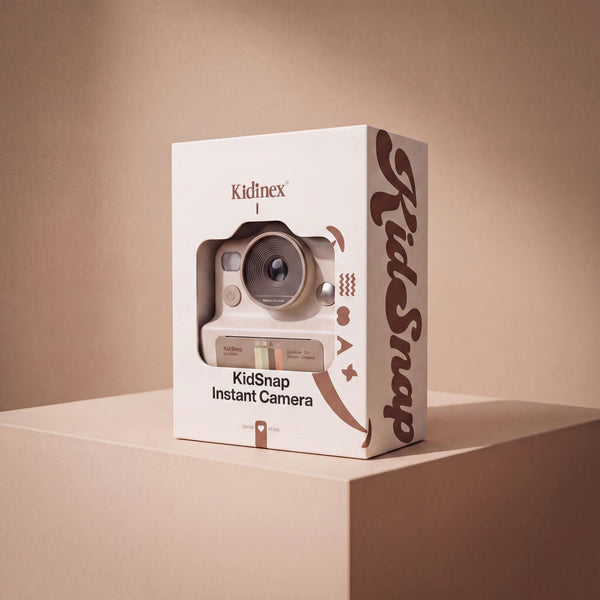KidSnap™ – Sofortbildkamera für Kinder – Beige