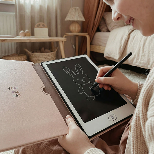 Grafiktablett mit Arbeitskarten zum Zeichnen – KidBook – Rabbit